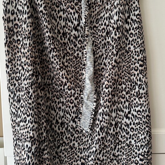 Princess Polly Leopard Print Wrap Skirt - Picture 2 of 6